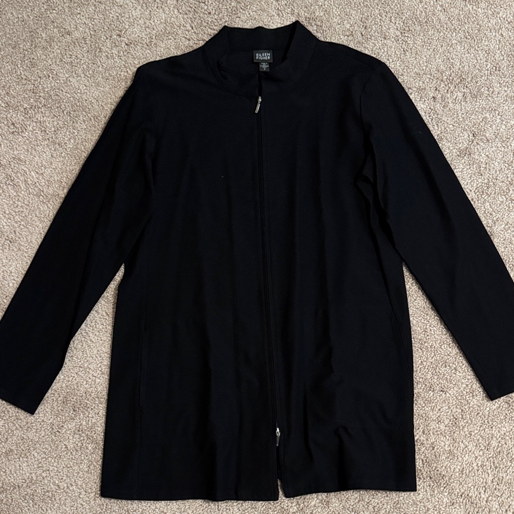 Eileen Fisher Black Women's Blazer